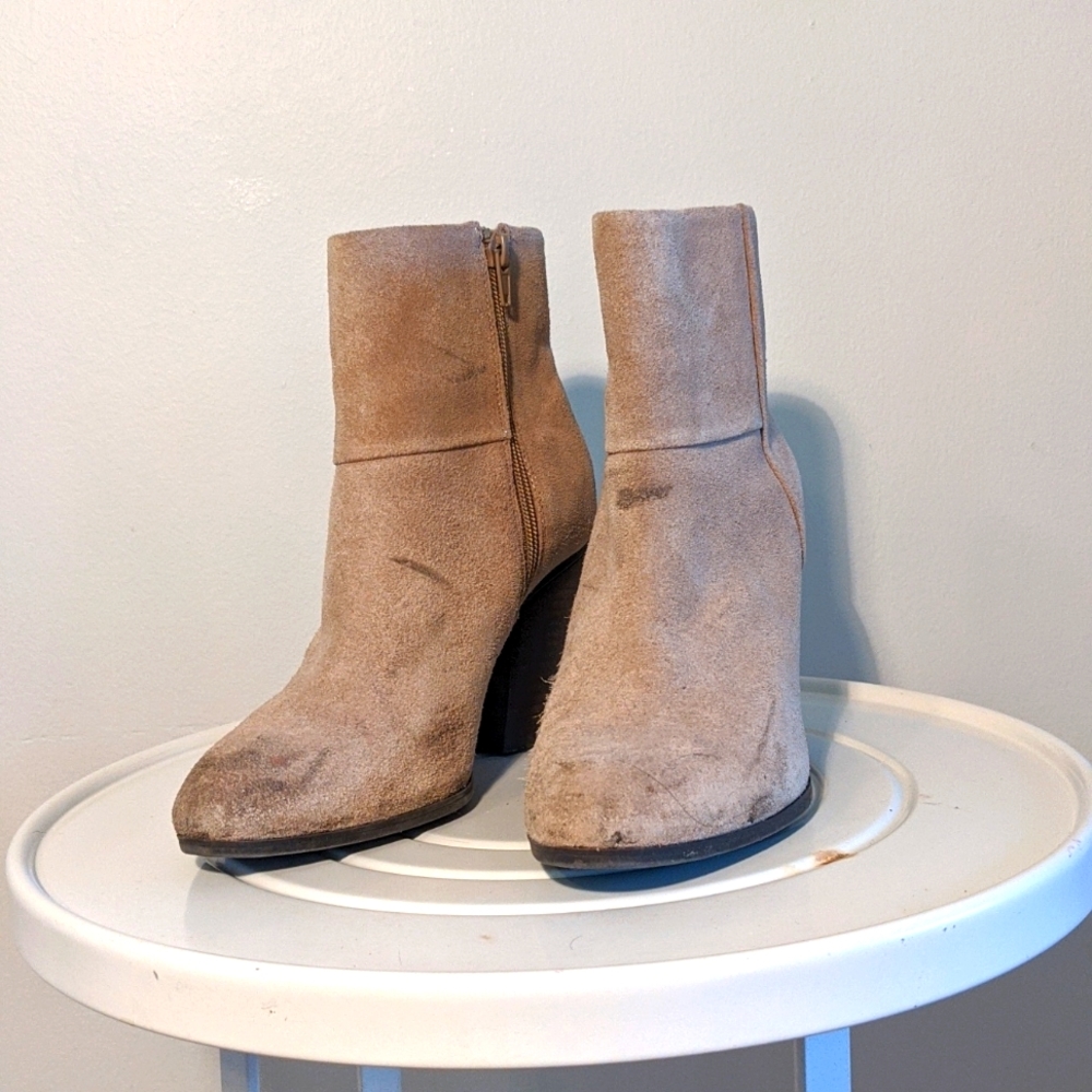 Need Cleaning - Suede Boots